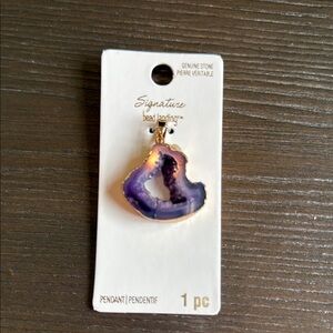 Amethyst Rose Gold   Pendant